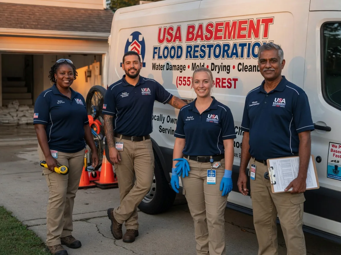 Basement Flood Cleanup company in Preston, OK